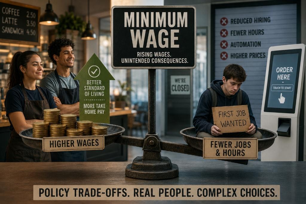 The Minimum Wage: When Protecting Workers Makes Them Too Expensive to Hire